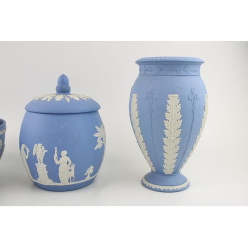 1 - A collection of Wedgwood Jasperware items to include 8