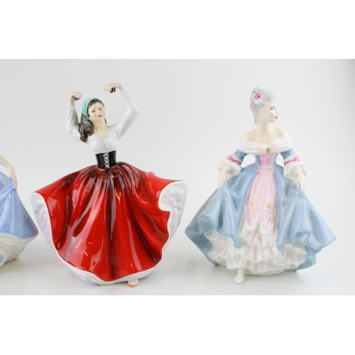 120 - Royal Doulton Lady figures to include Southern Belle HN 2425, Karen HN 2388 and Kathryn HN 3413. (3)... 