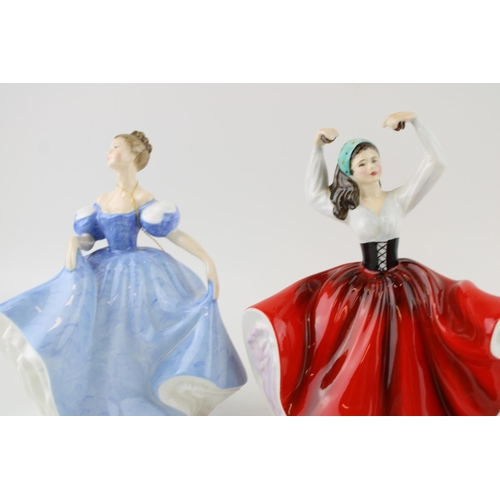 120 - Royal Doulton Lady figures to include Southern Belle HN 2425, Karen HN 2388 and Kathryn HN 3413. (3)... 