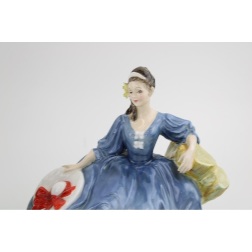 122 - Royal Doulton figures to include, Olga HN 2463, Happy Birthday 3660 and Elyse HN 2429, (3) Height 20... 