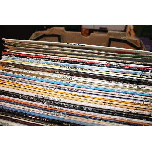 270 - A collection of Vinyl LPs to include Rolling Stones albums on Decca, together with Beatles, 'Sounds ... 