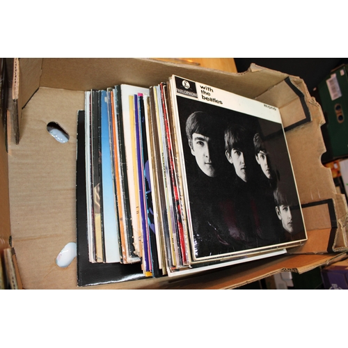 270 - A collection of Vinyl LPs to include Rolling Stones albums on Decca, together with Beatles, 'Sounds ... 