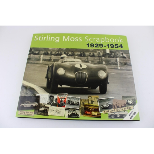 281 - Stirling Moss Scrapbook 1929-1954 published by Porter Press International autographed & signed by Si... 