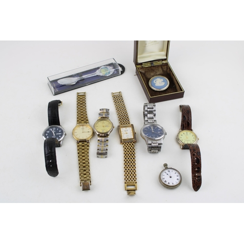 348 - A collection of vintage gentleman's wristwatches to include Avia, Timex, Sekonda and similar manufac... 