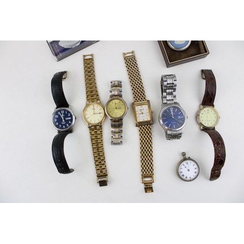 348 - A collection of vintage gentleman's wristwatches to include Avia, Timex, Sekonda and similar manufac... 