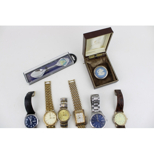 348 - A collection of vintage gentleman's wristwatches to include Avia, Timex, Sekonda and similar manufac... 