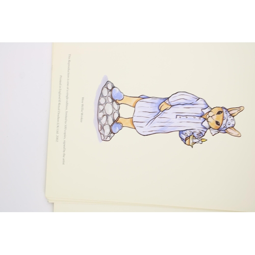 274 - A large collection of Royal Doulton prints of Bunnykins characters. (100+)