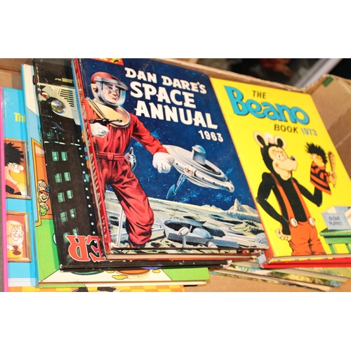 306 - A collection of vintage Beano albums dating from the 1960s and 1970s. (Qty)