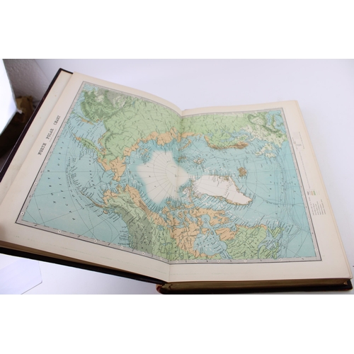 308 - Two late 19th / Early 20th century books to include 'The XXth Century Citizens' Atlas of the World, ... 