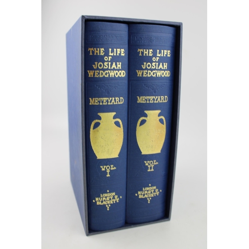 309 - The Life of Josiah Wedgwood, Meteyard Vol I and Vol II, London Hurst & Blackett. Printed by Spottisw... 