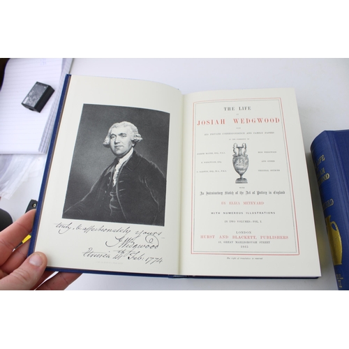 309 - The Life of Josiah Wedgwood, Meteyard Vol I and Vol II, London Hurst & Blackett. Printed by Spottisw... 