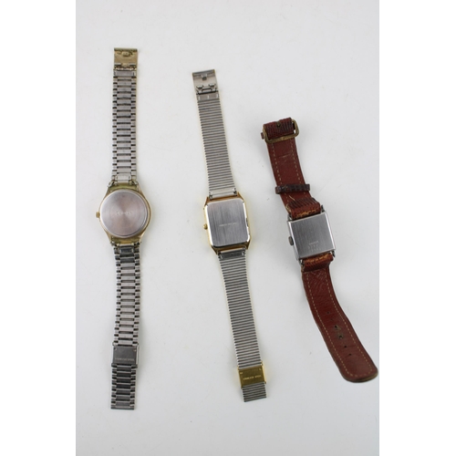 351 - Three vintage wristwatches to include a Mirus example and two Sekonda watches (3).