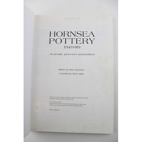 115A - A reference book on mid century modern design ceramics, 'Hornsea Pottery 1949-89 It's people, proces... 