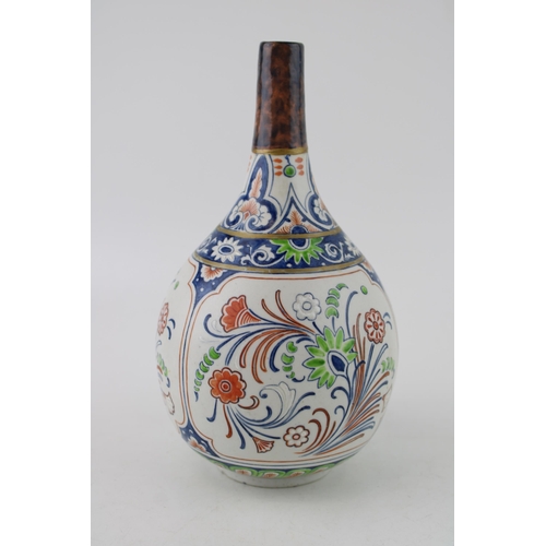 163 - Doulton Lambeth Carrara Ware vase, 18.5cm tall.