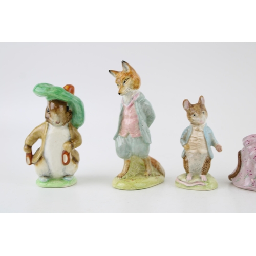 28 - A collection of Beswick 'Beatrice Potter's' series figures to include 'Johnny Town Mouse', 'Benjamin... 