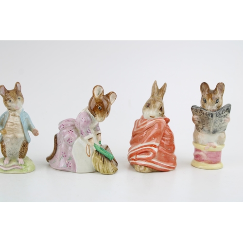 28 - A collection of Beswick 'Beatrice Potter's' series figures to include 'Johnny Town Mouse', 'Benjamin... 