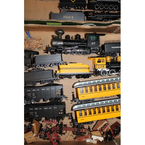 445 - A large collection of 'Hornby', 'Bachmann', 'Life - Like' and similar manufactures model railway mod... 