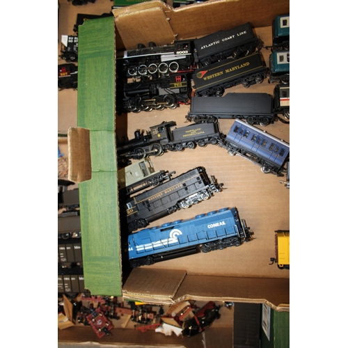 445 - A large collection of 'Hornby', 'Bachmann', 'Life - Like' and similar manufactures model railway mod... 