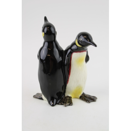 7 - Beswick Courting Penguins 1015 (1 restored beak).