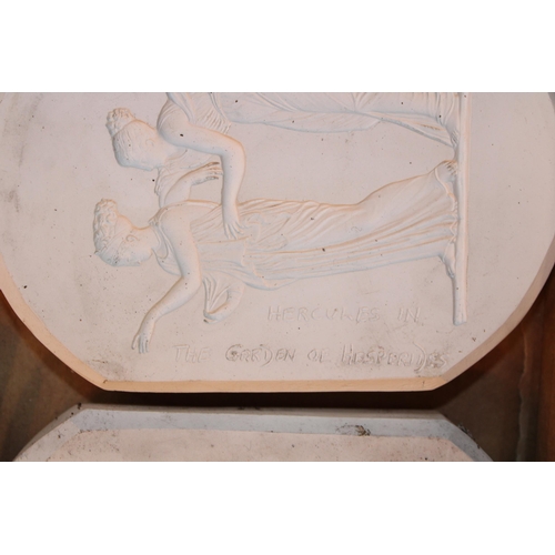 277 - A collection of Wedgwood and similar plaster relief moulds as used in the ceramics industry.  To inc... 