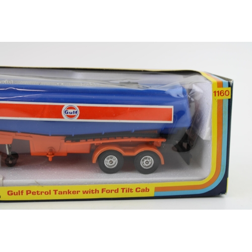 428 - Boxed die cast Corgi Major Toys Model 1106 'Gulf Petrol Tanker with Ford Tilt Cab'.