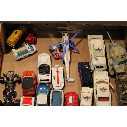 441 - A collection of vintage die cast model vehicles to include Dinky, Matchbox and Corgi toys to include... 