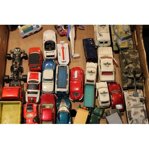 441 - A collection of vintage die cast model vehicles to include Dinky, Matchbox and Corgi toys to include... 