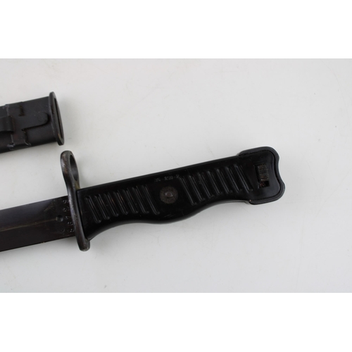 463 - Yugoslavian M1956 bayonet & fighting knife with scabbard