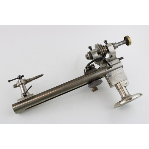 549 - A Boley & Leinen watchmakers lathe. Length 37cm.