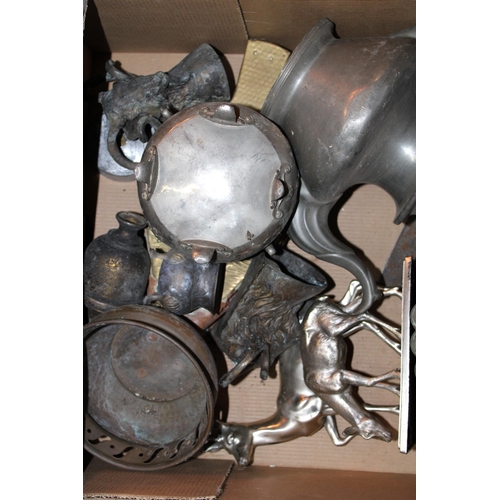 554 - A collection of silver-plated items to include trays, tea pot, bowls and other similar items. (Qty)