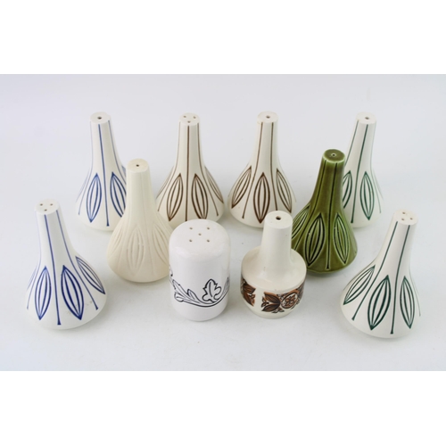 110 - A collection of Hornsea ceramic items to include 'Cordon' pattern salt and pepper pots together with... 