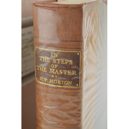 100A - In The Steps of the Master By H. V. Morton, This Edition Limited to to 101 Signed & Numbered Copies ... 