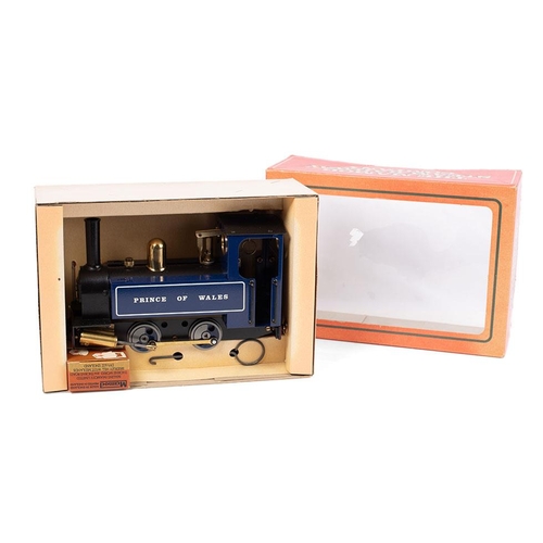 63 - Boxed Mamod Steam Railway Company 'Prince of Wales' Made in England. Live steam locomotive, model SL... 