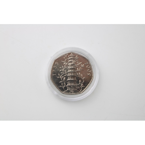 254 - 2009 Circulated Kew Gardens 50p.