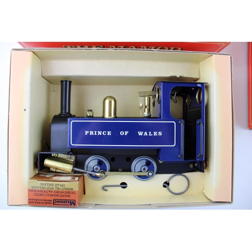 63 - Boxed Mamod Steam Railway Company 'Prince of Wales' Made in England. Live steam locomotive, model SL... 