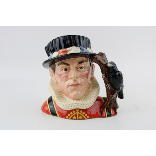 23 - Large Royal Doulton character jug The Yeoman of the Guard D6873.