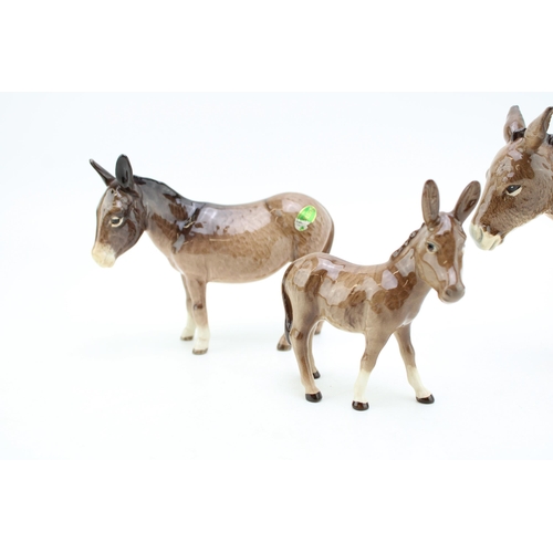 12 - Beswick Donkey Family (3).