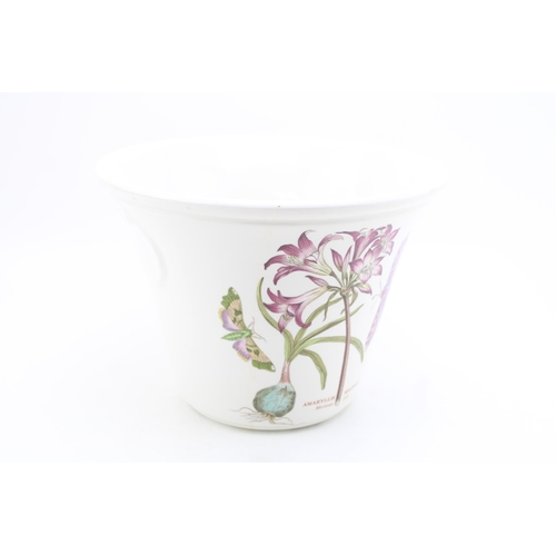 181 - Large vintage Portmeirion Botanic Garden ice bucket, 26cm diameter, with early backstamp.