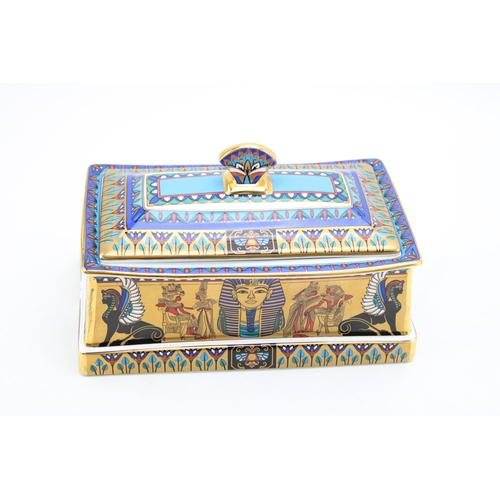 196 - Compton & Woodhouse 'The Golden Casket of Tutankhamun', 21cm wide.