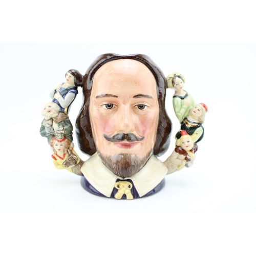 284 - Large Royal Doulton two-handled character jug William Shakespeare D6933.