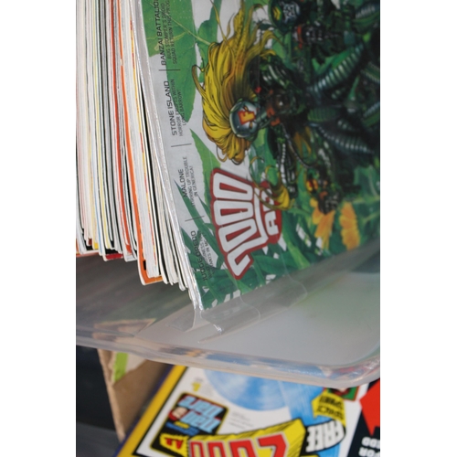 378 - A large collection of Judge Dread 2000AD comics dating from the 1990s and 2000s, largely in sequenti... 