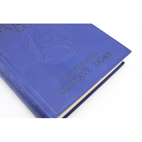 382 - Milton's Paradise Lost illustrated by Gustave Dore, blue cloth, black lettering and blind portrait o... 