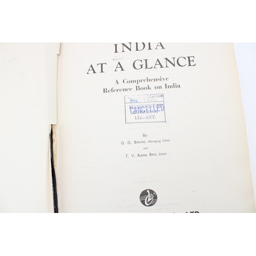 394 - India at a Glance Edited by G.D. Binani and T.V. Rama RAO.