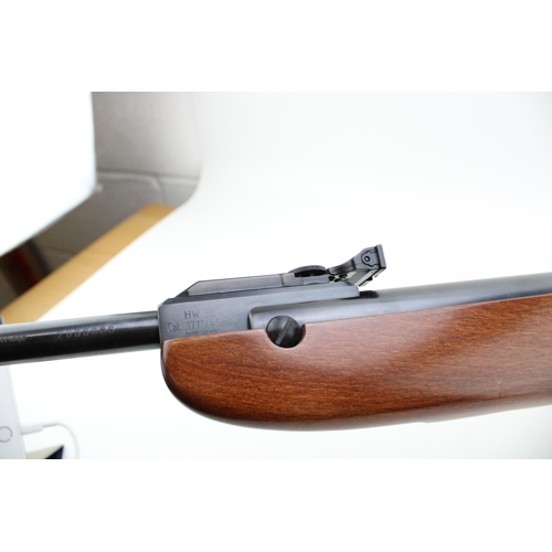 449 - A .177 Air Rifle by Weihrauch Meffrichsladt, Germany model HW30 with match type trigger, auto safety... 