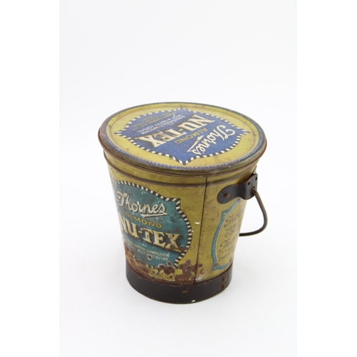 474 - Confectionary tin / pale advertising 'Thorne's Almond Nu-Tex'. Height 16cm.