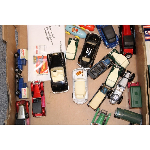 491 - A collection of vintage die cast model vehicles to include boxed Saico and Solido models together wi... 