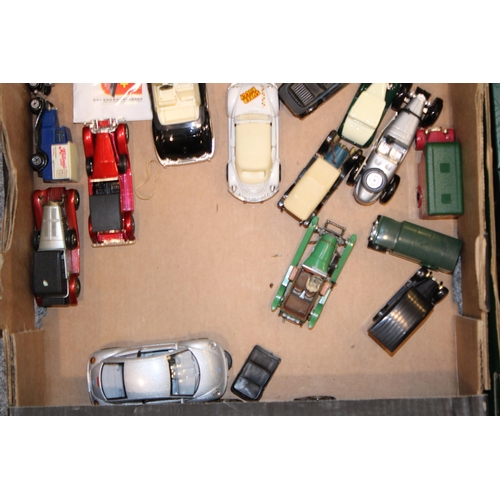 491 - A collection of vintage die cast model vehicles to include boxed Saico and Solido models together wi... 