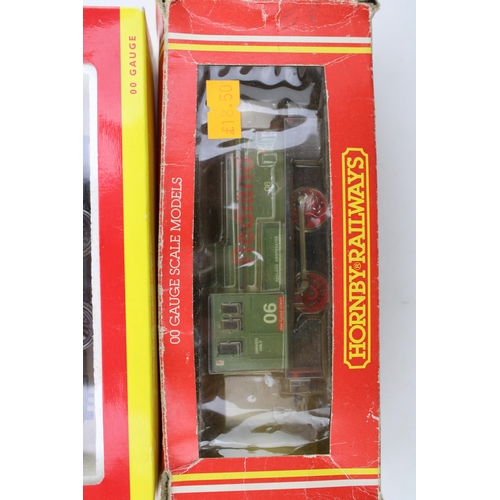 499 - A collection of model railway locomotives to include boxed Hornby Railways R2665 BR 0-4-0 T Industri... 