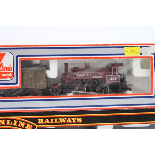 502 - A boxed Lima Models Stewartd & Lloyds Corby 205 together with a OO Gauge Mainline Railways (Palitoy)... 