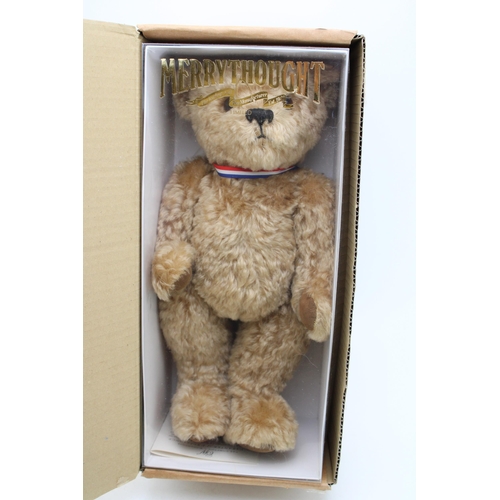 520 - Boxed Merrythought 'The Churchill Bear' with medallion.